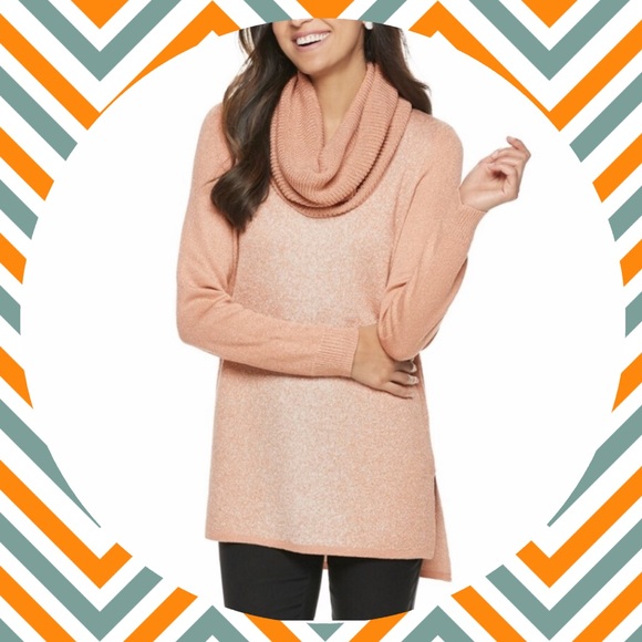 Apt. 9 Sweaters - Women’s APT. 9 High-Low Metallic Tunic Sweater